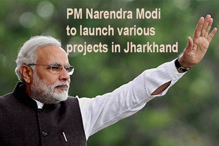 नरेंद्र मोदी 21 अगस्त को झारखंड में करेंगे कई परियोजनाओं का  उद्घाटन