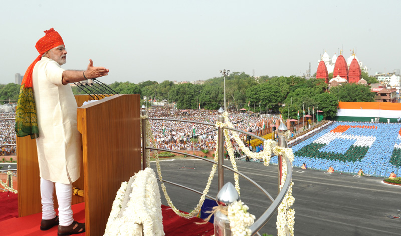 Shri Narendra Modi addressing the Nation
