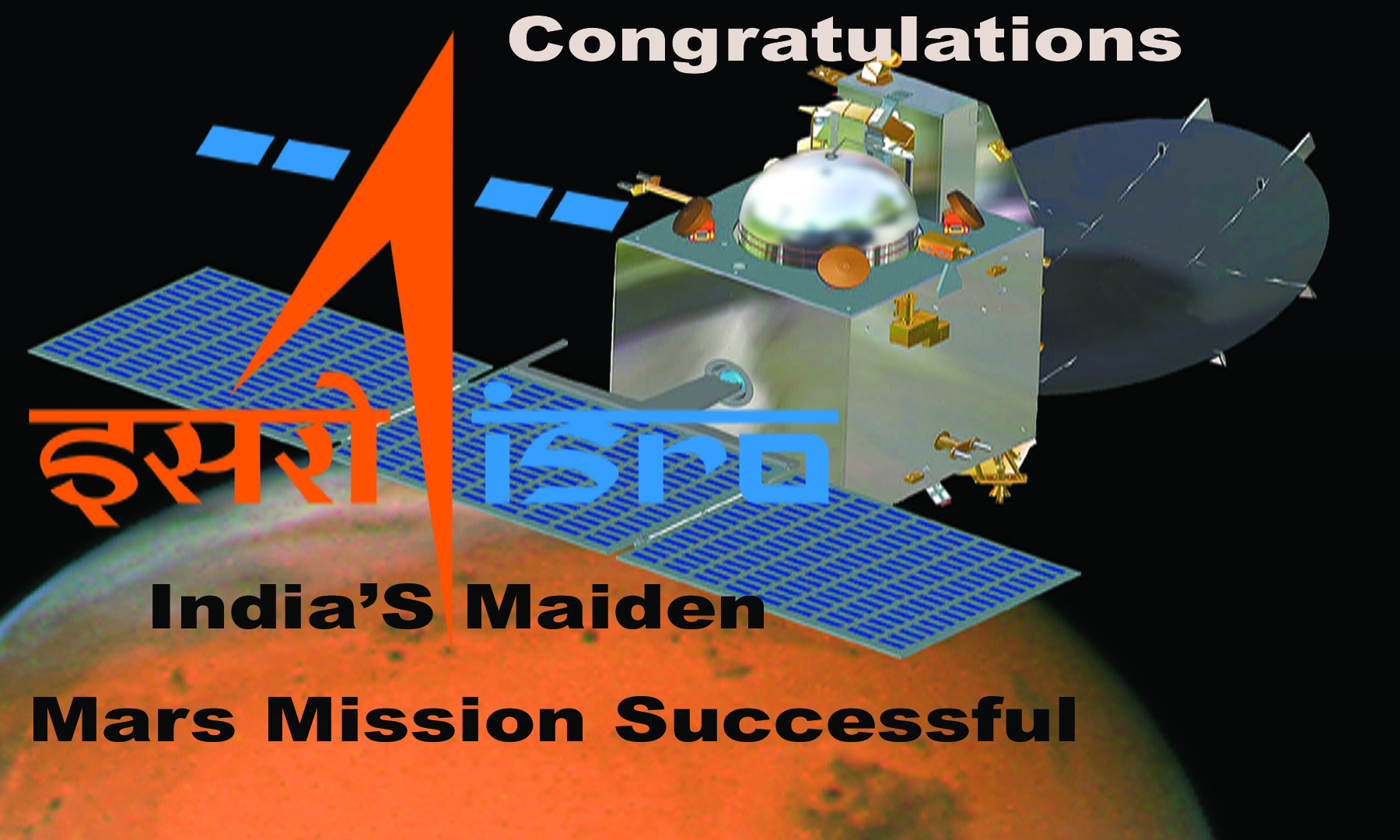 The first country to succeed on its first Mars mission Isro’s Mangalyaan