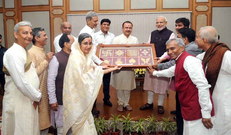 65 Jain Diksharthis from Shanti-Kanak Shramanopasak Trust of Banaskantha District, Gujarat