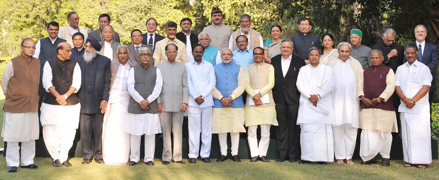 PM Narendra Modi after meeting with  CMs on replacing Planning Commission