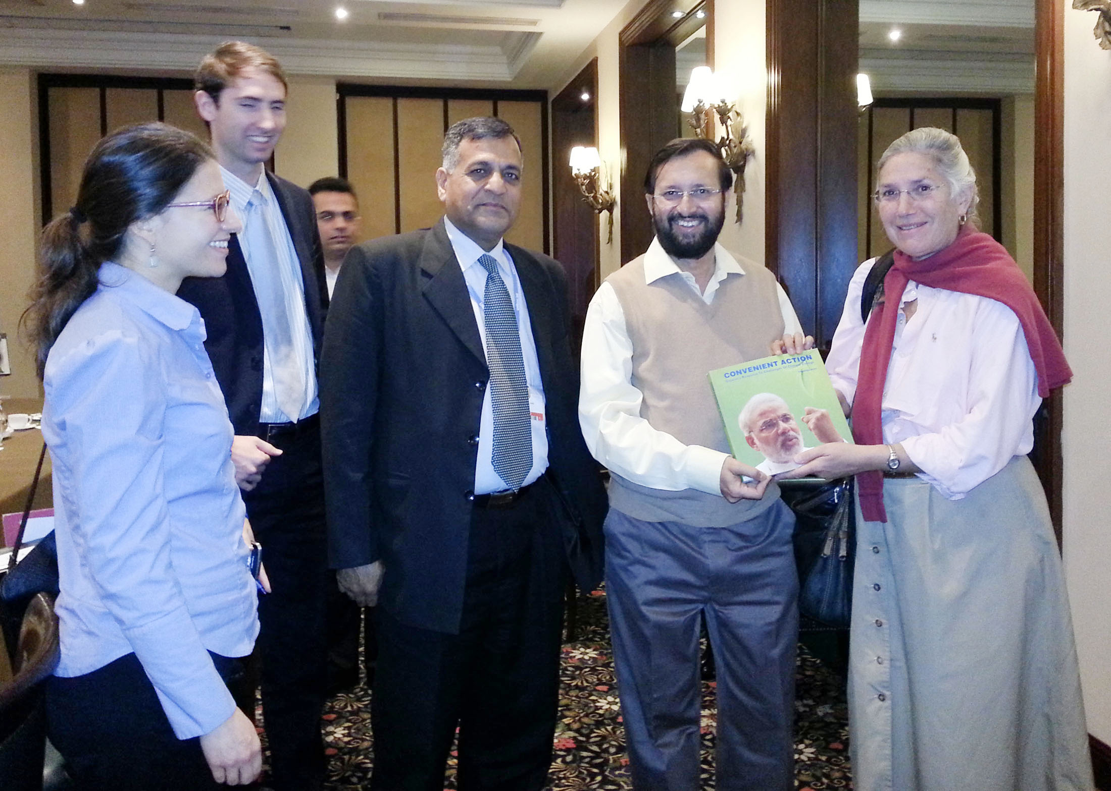 Prakash Javadekar in UN Climate Change Conference, Lima, in Peru