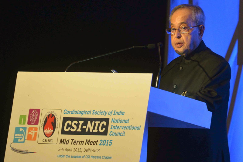 President inauguration of the NIC – 2015 meeting