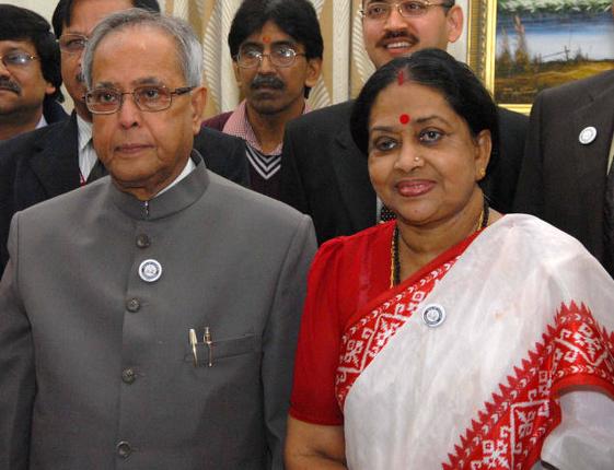First Lady Mrs Suvra Mukherjee passes away