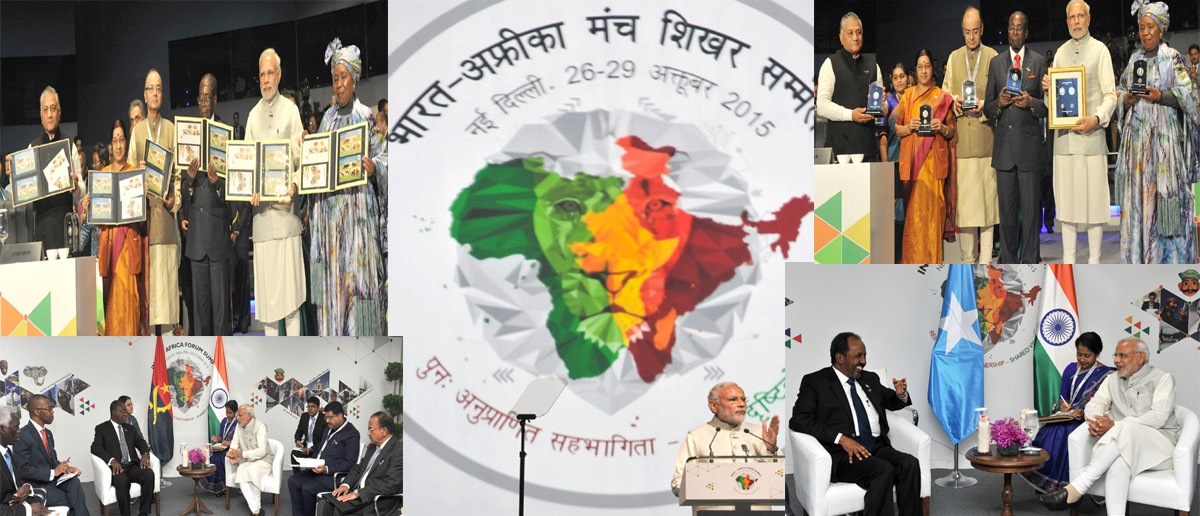 PM’s opening statement at the Inaugural Ceremony of the third India-Africa Forum Summit